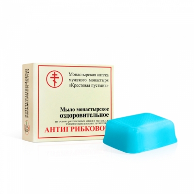 Монастырское мыло «Антигрибковое» Солох Аул 30 г.